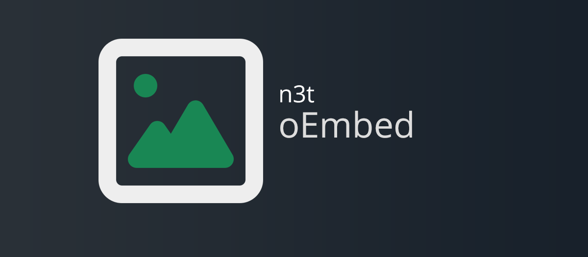 n3t oEmbed